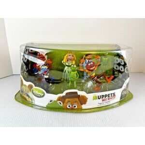 Disney Store Muppets Most Wanted 7pc Figurine Playset NIB